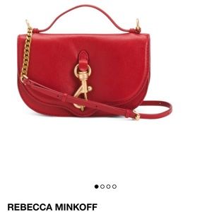 NWOT Rebecca Minkoff Leather Half moon shoulder bag